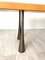 Wooden Table with Cast Iron Legs by Angelo Mangiarotti for La Sorgente del Mobile 6