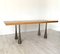 Holztisch mit Gusseisen Tischbeinen von Angelo Mangiarotti für La Sorgente del Mobile 8