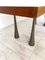 Wooden Table with Cast Iron Legs by Angelo Mangiarotti for La Sorgente del Mobile 4