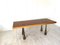 Wooden Table with Cast Iron Legs by Angelo Mangiarotti for La Sorgente del Mobile, Image 12