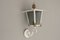 Neo-Baroque White Gold Outer Wall Lantern from Bega, 1960s 10
