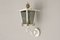 Neo-Baroque White Gold Outer Wall Lantern from Bega, 1960s, Image 1