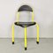 Chaises Pliantes Clark Jaunes Vintage par Lucci et Orlandini pour Lammm, 1980s, Set de 4 1