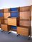 Librería modular Mid-Century moderna de madera, años 50, Imagen 20
