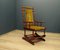 Vintage English Wooden Rocking Chair, 1950s 4