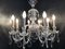 Hand-Cut Crystal Chandelier, 1950s, Image 2