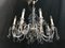 Hand-Cut Crystal Chandelier, 1950s, Image 4