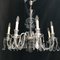 Hand-Cut Crystal Chandelier, 1950s, Image 24