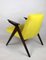 Vintage Yellow Armchair by Józef Chierowski, 1970s, Image 8