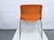 Plastic & Chrome Stacking Chairs by Svante Schöbloom for Overmann Sweden, Set of 3 5