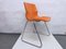 Plastic & Chrome Stacking Chairs by Svante Schöbloom for Overmann Sweden, Set of 3 1