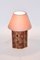 Vintage Ceramic Table Lamp with Shade, Italy, 1990s 10