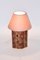 Vintage Ceramic Table Lamp with Shade, Italy, 1990s, Image 10