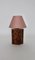 Vintage Ceramic Table Lamp with Shade, Italy, 1990s, Image 3