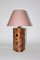 Vintage Ceramic Table Lamp with Shade, Italy, 1990s 7