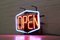 Vintage Neon Open Shop Window Sign, 1980s 3