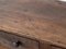 Antique Rustic Oak Serving Table 8