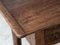 Antique Rustic Oak Serving Table 7