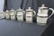 Vintage Ceramic Covered Pots and Pitchers, 1930s, Set of 6 7