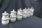 Vintage Ceramic Covered Pots and Pitchers, 1930s, Set of 6 2