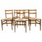 Chaises Leggera 646 par Gio Ponti pour Cassina, Italie, 1950s, Set de 4 1