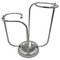 Art Deco Umbrella Stand in Chromed Tubular Steel, France, 1930 1