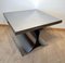Mid-Century Curved Side Table in Brushed Metal & Lacquer, France, 1970, Image 6