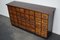 20th Century German Pine and Oak Apothecary Cabinet 20