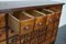 20th Century German Pine and Oak Apothecary Cabinet 10