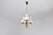 Mid-Century Italian 3-Light Hanging Lamp by Angelo Lelli, 1950s, Image 3
