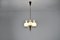 Lampe à Suspension à 3 Lampes Mid-Century par Angelo Lelli, Italie, 1950s 6