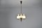 Mid-Century Italian 3-Light Hanging Lamp by Angelo Lelli, 1950s, Image 6