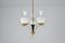 Mid-Century Italian 3-Light Hanging Lamp by Angelo Lelli, 1950s, Image 5