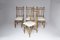 Bamboo Brass Dining Chairs, 1960s, Set of 4 12