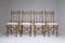 Bamboo Brass Dining Chairs, 1960s, Set of 4, Image 7