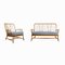 Divano Windsor Mid-Century in olmo e poltrona di Ercol, anni '60, set di 2, Immagine 16