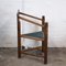 Mid-Century Swedish Oak Carved Monk Chair, 1950s, Image 6