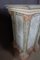 Large Wooden Columns in Faux Marble, Set of 2 5