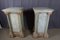 Large Wooden Columns in Faux Marble, Set of 2 10