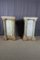 Large Wooden Columns in Faux Marble, Set of 2 2