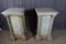 Large Wooden Columns in Faux Marble, Set of 2 12