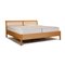 Brown Team 7 Madera Wood Double Bed 5