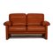 Brown Leather DS 70 Two-Seater Couch from De Sede, Image 1
