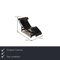 Chaise Longue LC 4 en Cuir Noir par Le Corbusier pour Cassina 2