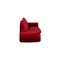 Rotes 3-Sitzer Gaudi Sofa aus Samt von Bretz 8