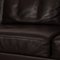Dark Brown Leather Moule Corner Sofa from Brühl 4