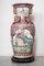 Large Chinese Polychrome Famille Rose Vase, 1900s 10