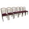 Art Deco Czechoslovakian Dining Chairs by Vlastimil Brozek, 1930s, Set of 4 3