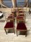 Art Deco Czechoslovakian Dining Chairs by Vlastimil Brozek, 1930s, Set of 4 5