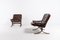 Vintage Scandinavian Lounge Chairs from Ekornes, Set of 2 10